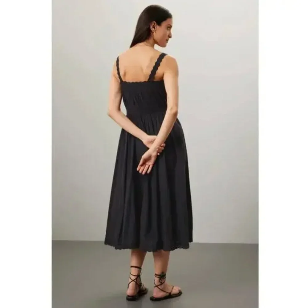 The Great. Cachet Midi Dress - size 2 (M) - Picture 2 of 9